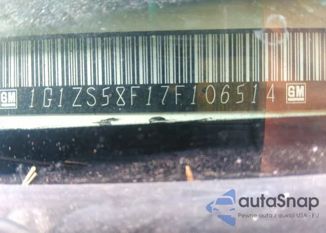 2007 Chevrolet Malibu Ls из США, поврежденный, VIN 1G1ZS58F17F106514